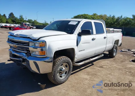 2018 Chevrolet Silverado 2500Hd Wt from USA, damaged, VIN 1GC1KUEG9JF267616